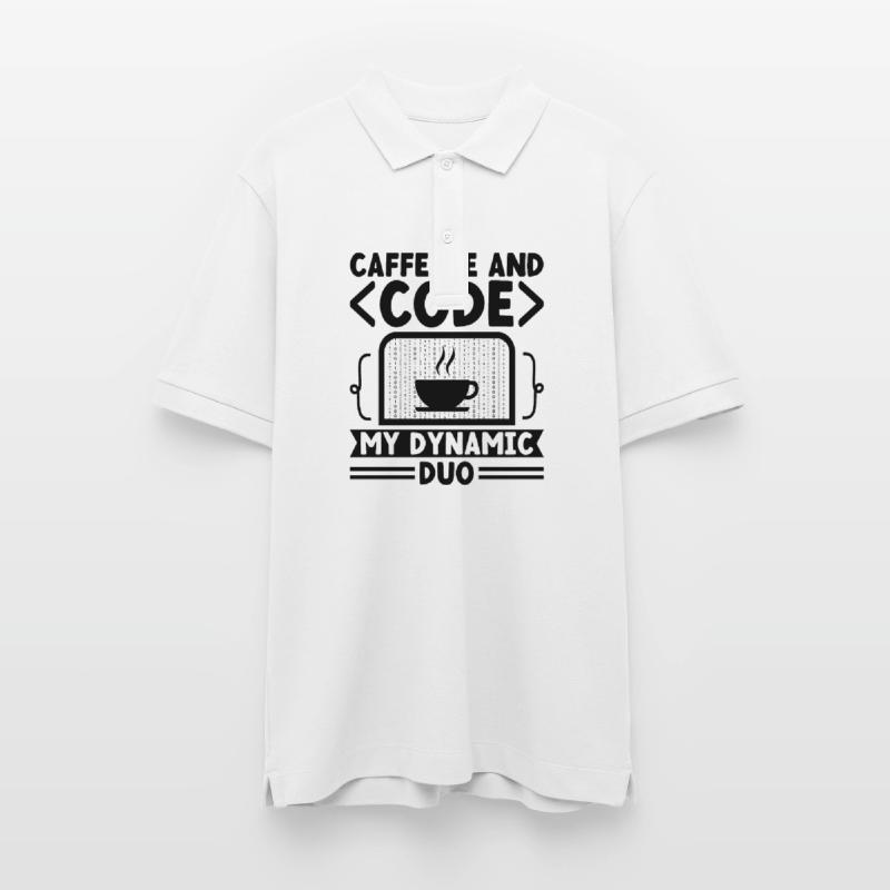 Café Codage Programmeur Codeur Développeur Nerd Coff Polo PREPSTER bio Stanley/Stella Unisexe