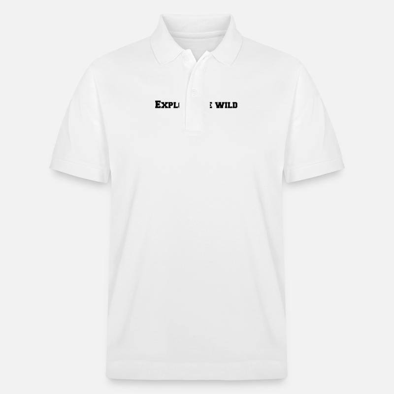 Randonnée - Explorez la nature - Polo PREPSTER bio Stanley/Stella Unisexe - blanc