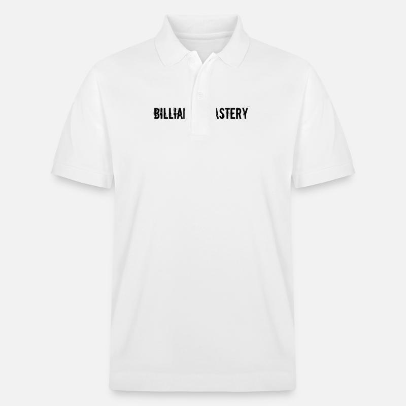 Billard - Maîtrise du billard - Polo PREPSTER bio Stanley/Stella Unisexe - blanc