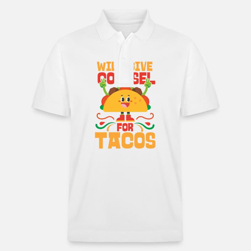 Le conseiller scolaire Taco donnera - Polo PREPSTER bio Stanley/Stella Unisexe - blanc