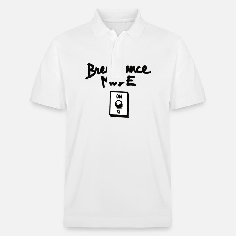 Breakdance Mode On Breakdance Breakdancing - Stanley/Stella Unisex Bio-Poloshirt PREPSTER - Weiß