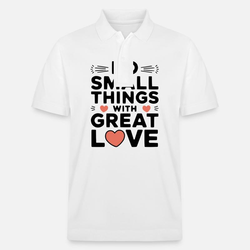 Compassion Humanité Motivation Empathie Gentillesse - Polo PREPSTER bio Stanley/Stella Unisexe - blanc