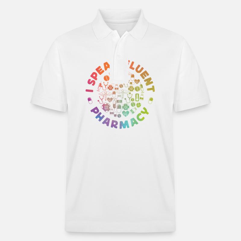 Technicien en pharmacie - Polo PREPSTER bio Stanley/Stella Unisexe - blanc