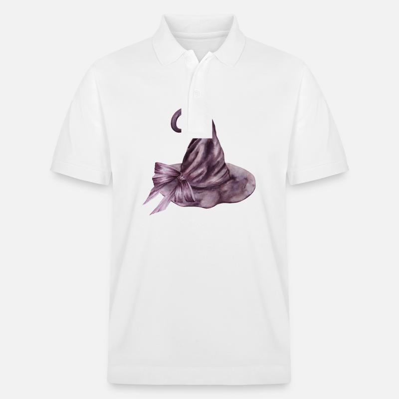 Chapeau de sorcière - Polo PREPSTER bio Stanley/Stella Unisexe - blanc