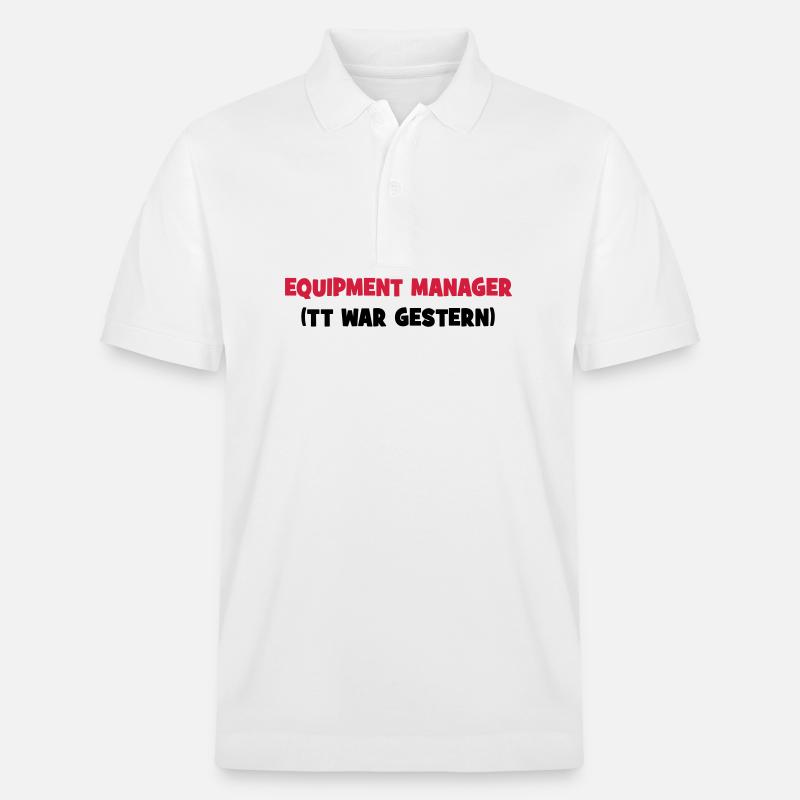 6061912 121013613 reiten - Stanley/Stella Unisex Bio-Poloshirt PREPSTER - Weiß