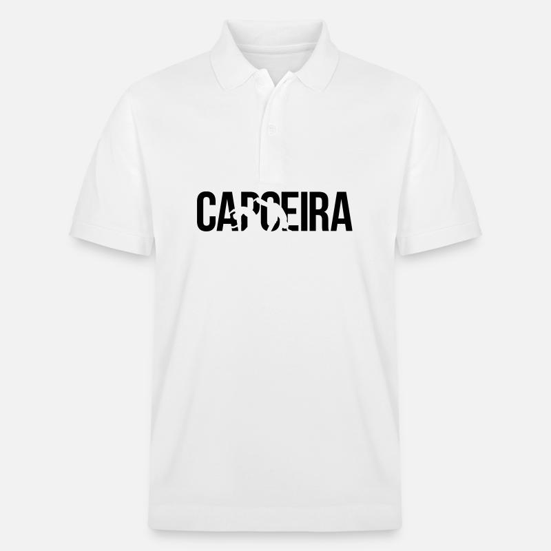 capoeira - Stanley/Stella Unisex Bio-Poloshirt PREPSTER - Weiß