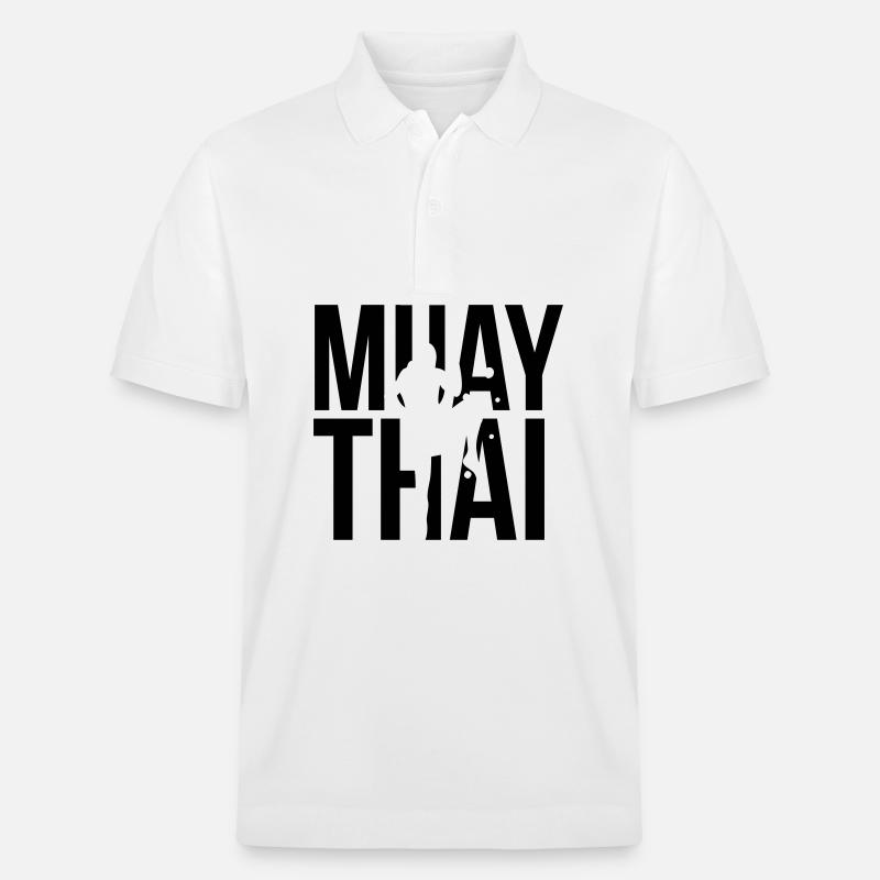 muay thai - Polo PREPSTER bio Stanley/Stella Unisexe - blanc