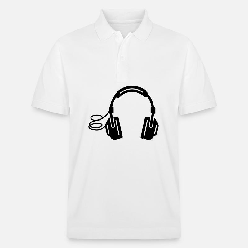 Écouteurs - Polo PREPSTER bio Stanley/Stella Unisexe - blanc