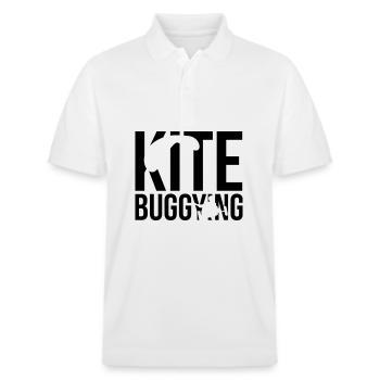 kitebuggying - Stanley/Stella Unisex Organic Polo Shirt PREPSTER - white - Front - Roxy (174cm) & Andy (188cm)
