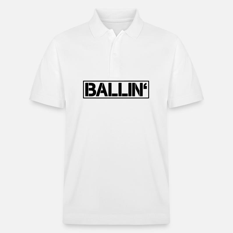 ballin - Stanley/Stella Unisex Bio-Poloshirt PREPSTER - Weiß