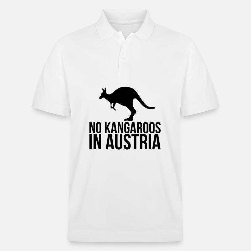 Österreich - Stanley/Stella Unisex Bio-Poloshirt PREPSTER - Weiß