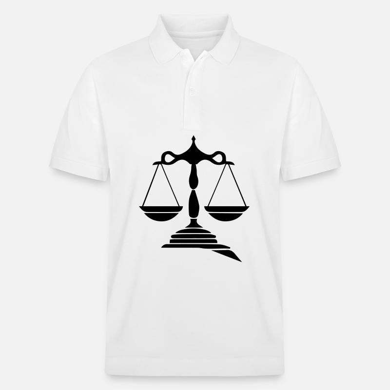Loi de la Balance - Polo PREPSTER bio Stanley/Stella Unisexe - blanc