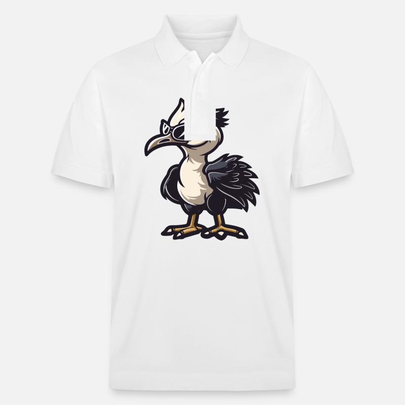Strauß Comic Cool - Stanley/Stella Unisex Bio-Poloshirt PREPSTER - Weiß