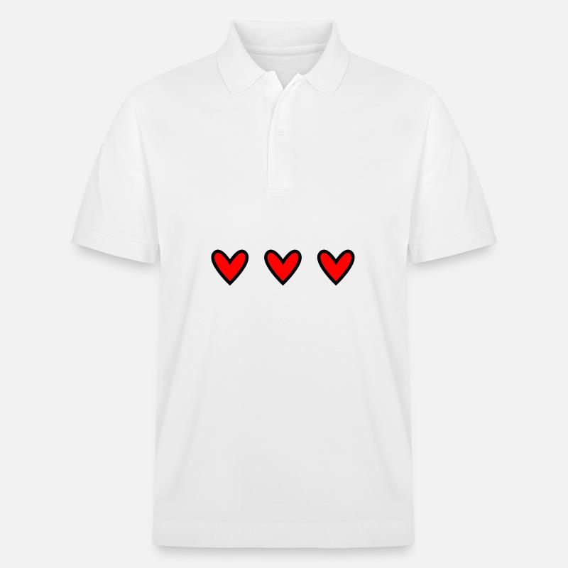 MERCI. THANKS. ANNIVERSAIRE. NAISSANCE. RETRAITE. - Polo PREPSTER bio Stanley/Stella Unisexe - blanc