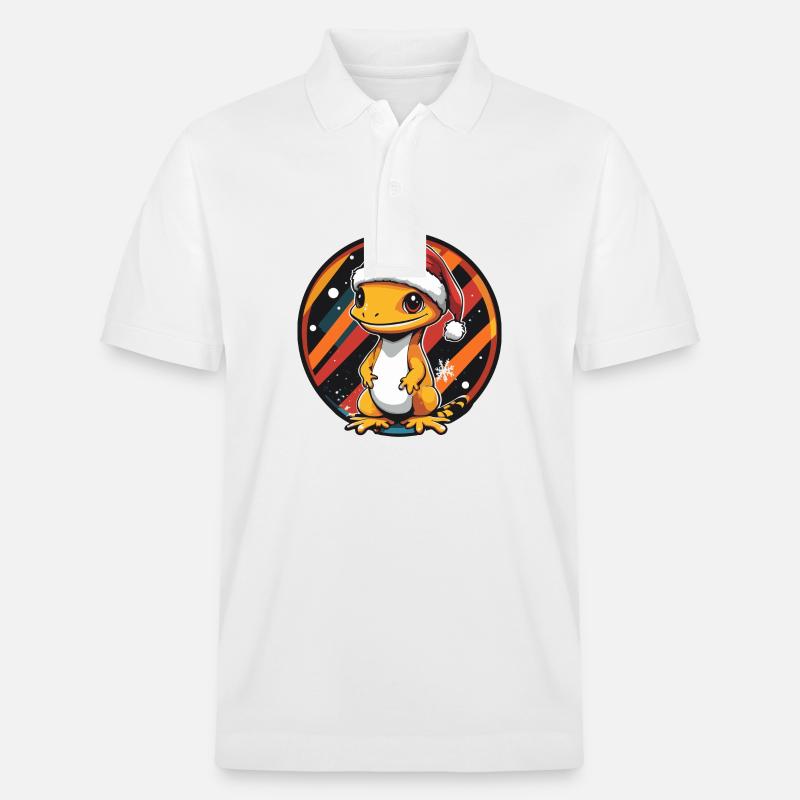 Noël Lizard Noël - Polo PREPSTER bio Stanley/Stella Unisexe - blanc