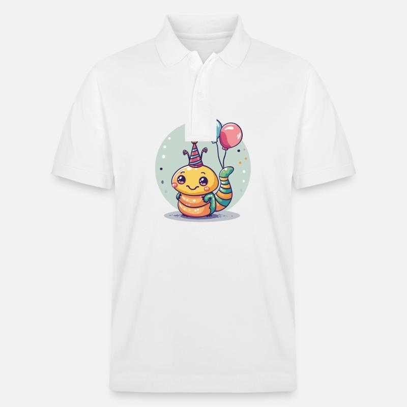 Ver Anniversaire Bébé - Polo PREPSTER bio Stanley/Stella Unisexe - blanc