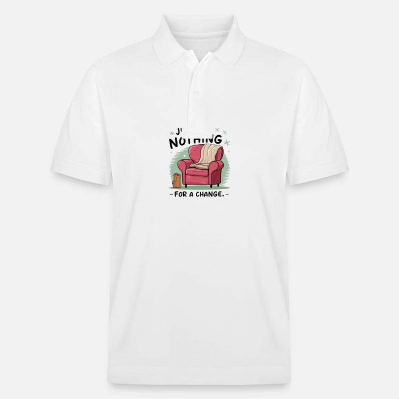 Pour changer, ne faites rien. - Polo PREPSTER bio Stanley/Stella Unisexe - blanc