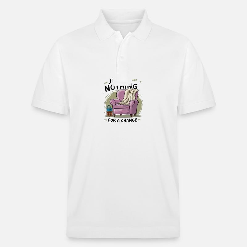 Pour changer, ne faites rien. - Polo PREPSTER bio Stanley/Stella Unisexe - blanc