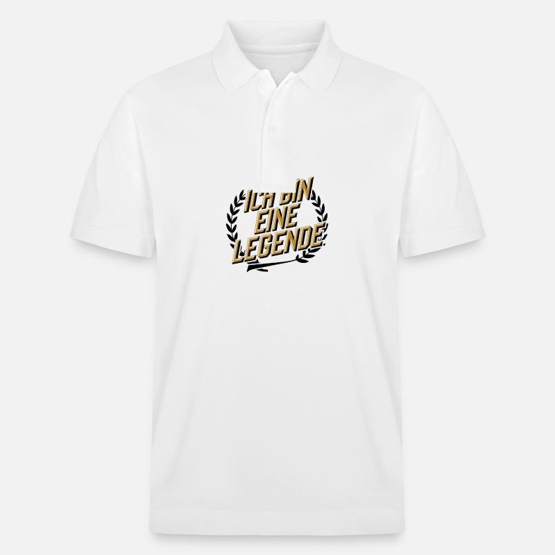 Je suis une légende - Polo PREPSTER bio Stanley/Stella Unisexe - blanc