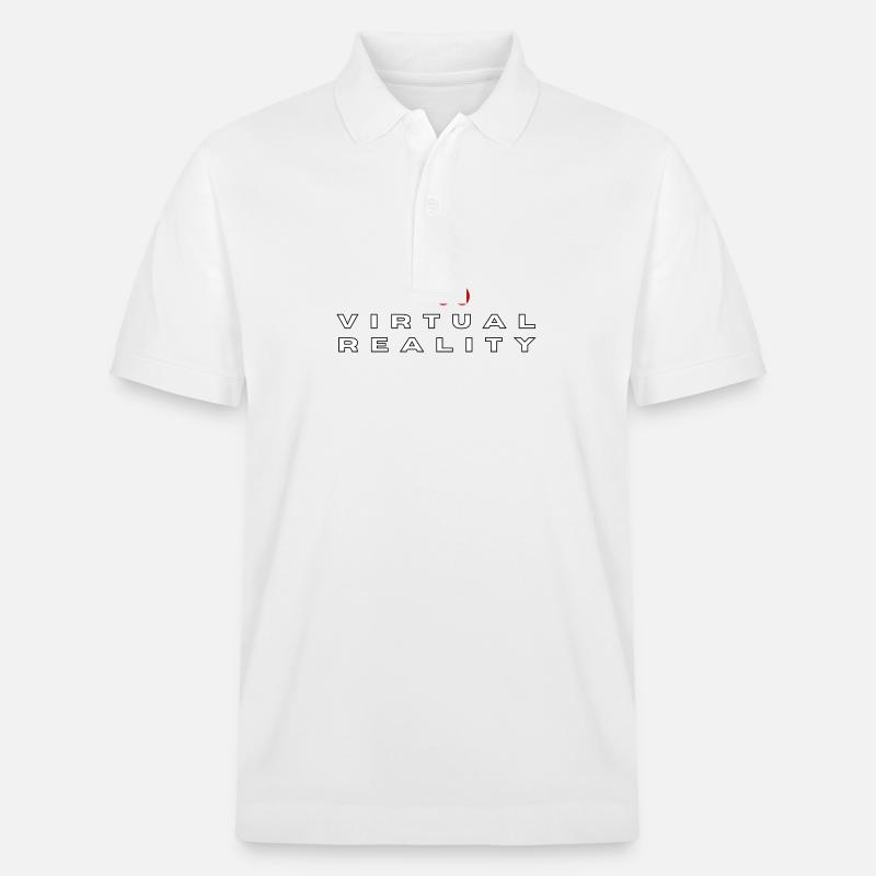 Je déteste la réalité virtuelle - Polo PREPSTER bio Stanley/Stella Unisexe - blanc