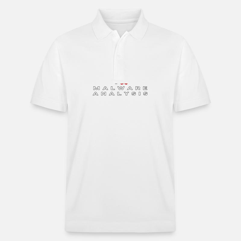 Ich hasse Malware-Analyse - Stanley/Stella Unisex Bio-Poloshirt PREPSTER - Weiß