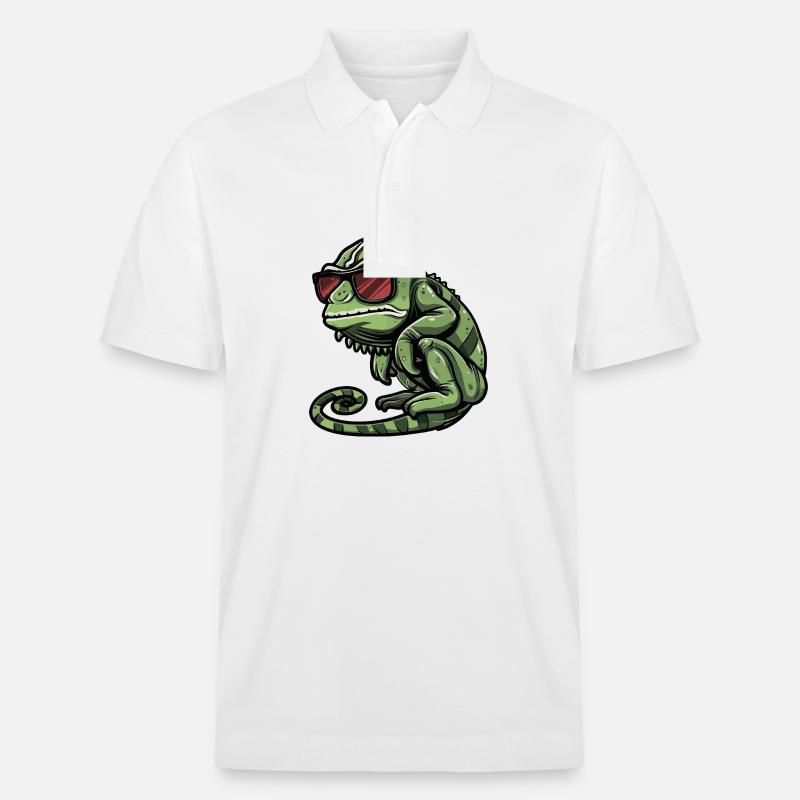 Chameleon Tier - Stanley/Stella Unisex Bio-Poloshirt PREPSTER - Weiß