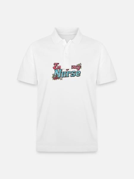 Notfallsanitäter Medizinisches Personal - Stanley/Stella Unisex Bio-Poloshirt PREPSTER - Weiß