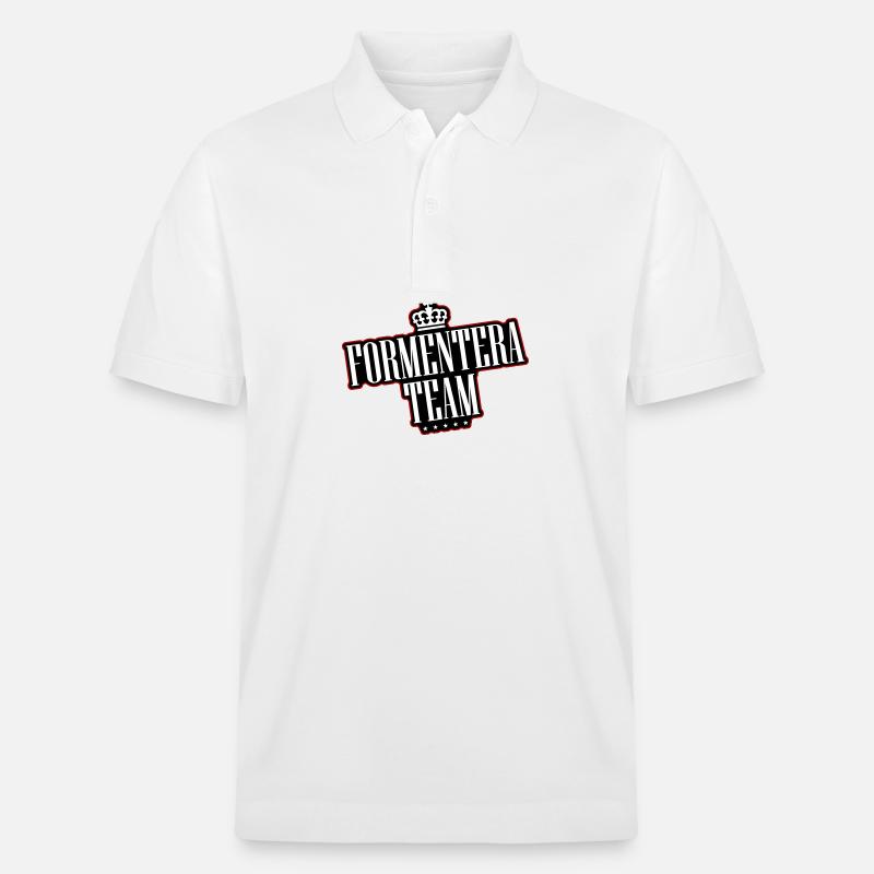 L’équipe Formentera - Polo PREPSTER bio Stanley/Stella Unisexe - blanc
