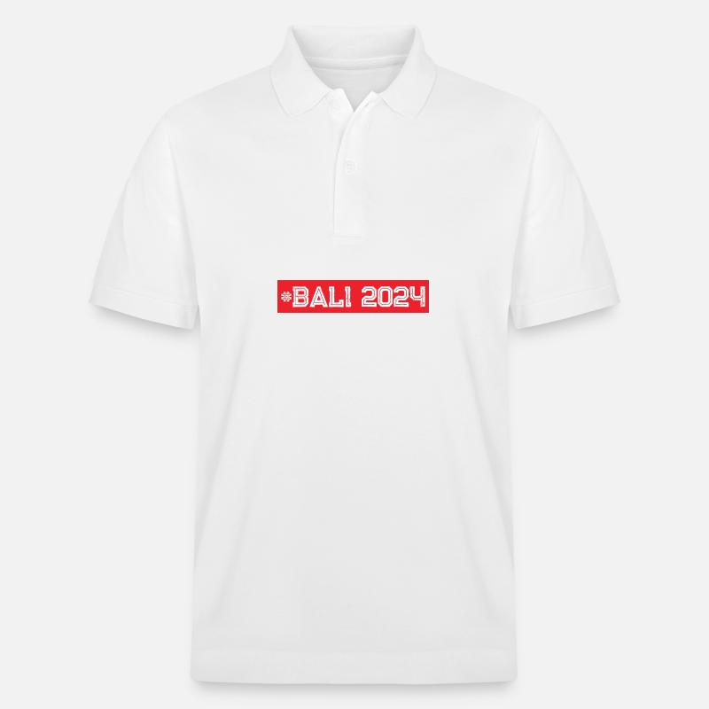 Bali 2024 - Polo PREPSTER bio Stanley/Stella Unisexe - blanc