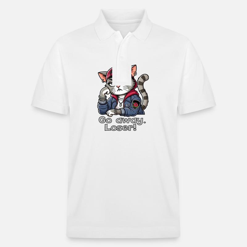 Partez. Perdant! - Polo PREPSTER bio Stanley/Stella Unisexe - blanc