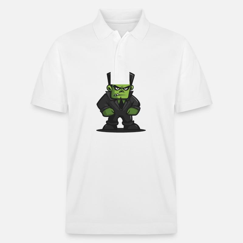 Zombie Halloween Comic - Stanley/Stella Unisex Bio-Poloshirt PREPSTER - Weiß