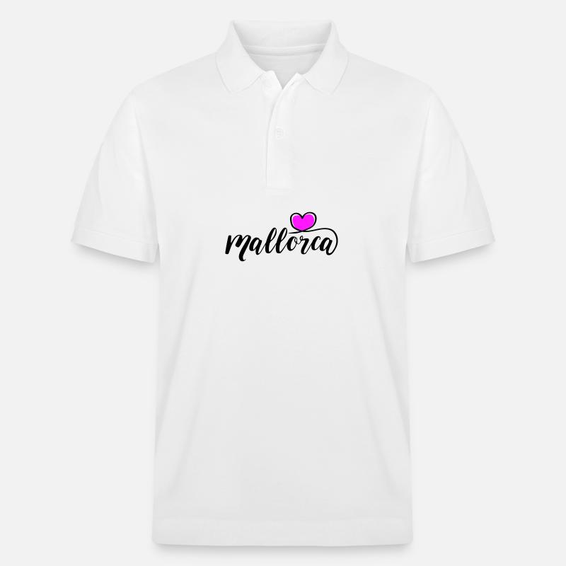 Cœur de Majorque - Polo PREPSTER bio Stanley/Stella Unisexe - blanc