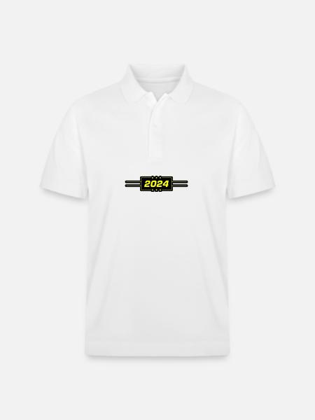 Année 2024 - Polo PREPSTER bio Stanley/Stella Unisexe - blanc