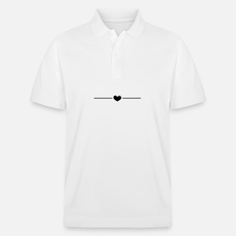 Icône de coup de cœur - Polo PREPSTER bio Stanley/Stella Unisexe - blanc
