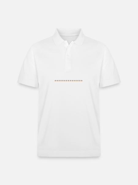 Germany Line - Stanley/Stella Unisex Organic Polo Shirt PREPSTER - white