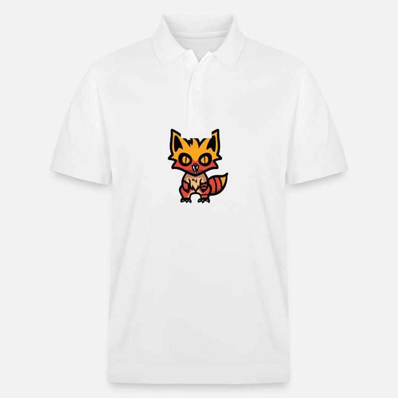 Bande dessinée d’Halloween Fox - Polo PREPSTER bio Stanley/Stella Unisexe - blanc