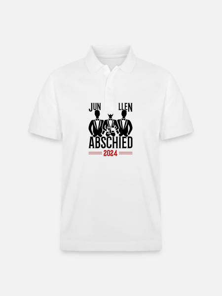 Junggesellenabschied 2024 - Stanley/Stella Unisex Bio-Poloshirt PREPSTER - Weiß