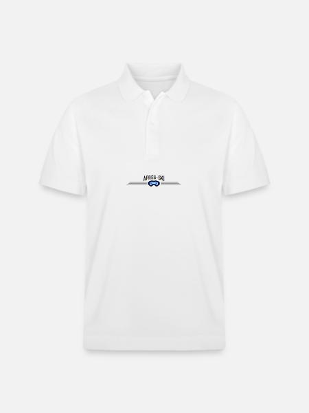 Après Ski Goggles - Stanley/Stella Unisex Organic Polo Shirt PREPSTER - white