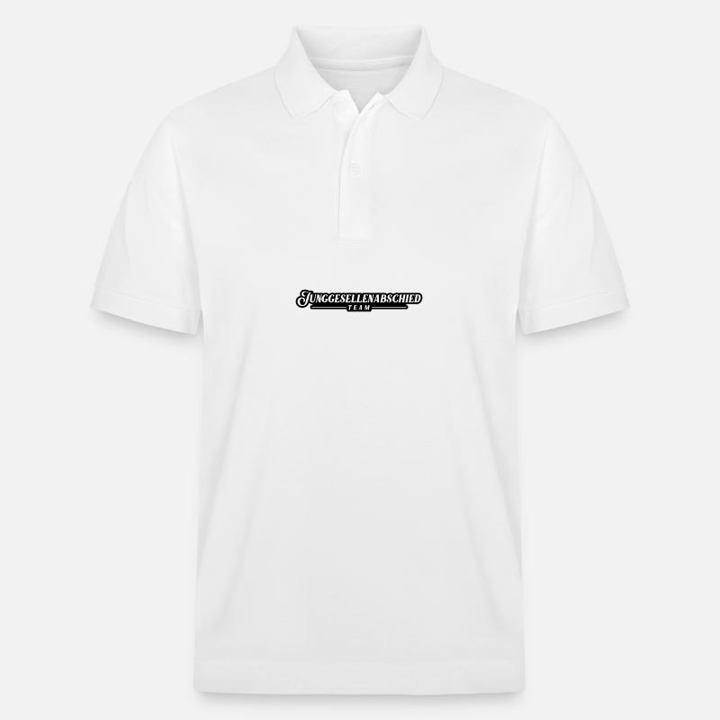 Junggesellenabschied Team Jga - Stanley/Stella Unisex Bio-Poloshirt PREPSTER - Weiß