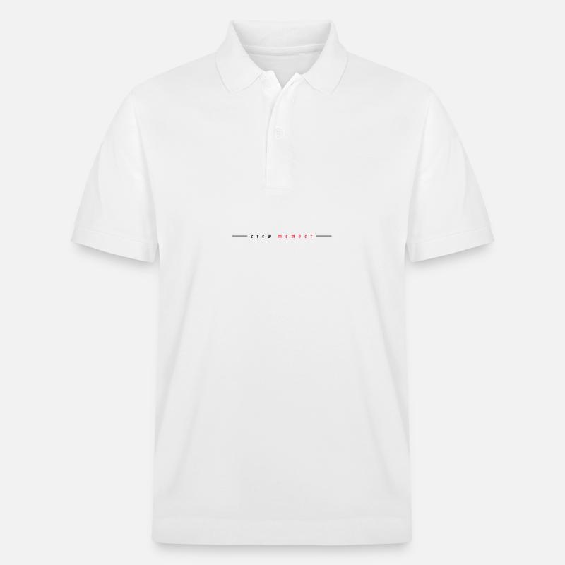 Crew Mitglied - Stanley/Stella Unisex Bio-Poloshirt PREPSTER - Weiß