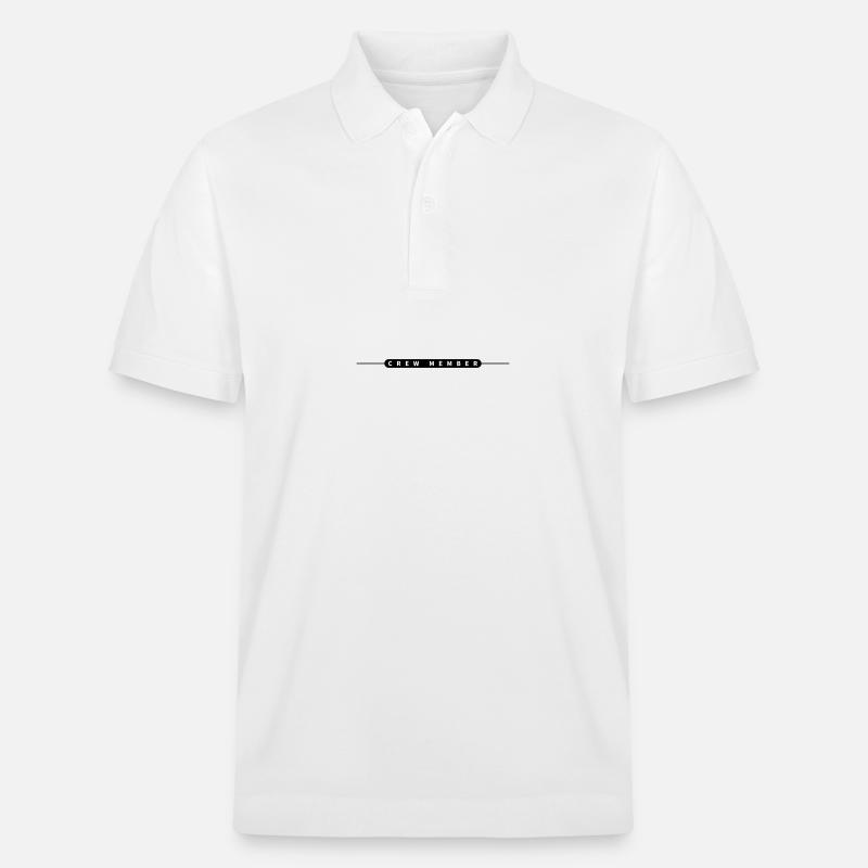 Crew Mitglied - Stanley/Stella Unisex Bio-Poloshirt PREPSTER - Weiß