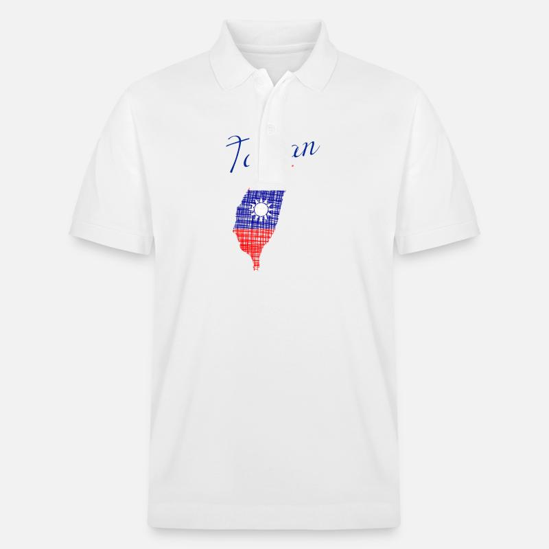 Taiwan - Stanley/Stella Unisex Bio-Poloshirt PREPSTER - Weiß