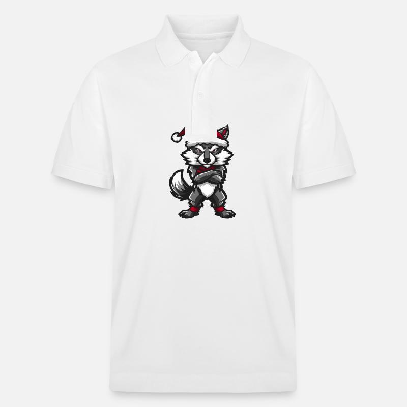 Loup Noël - Polo PREPSTER bio Stanley/Stella Unisexe - blanc