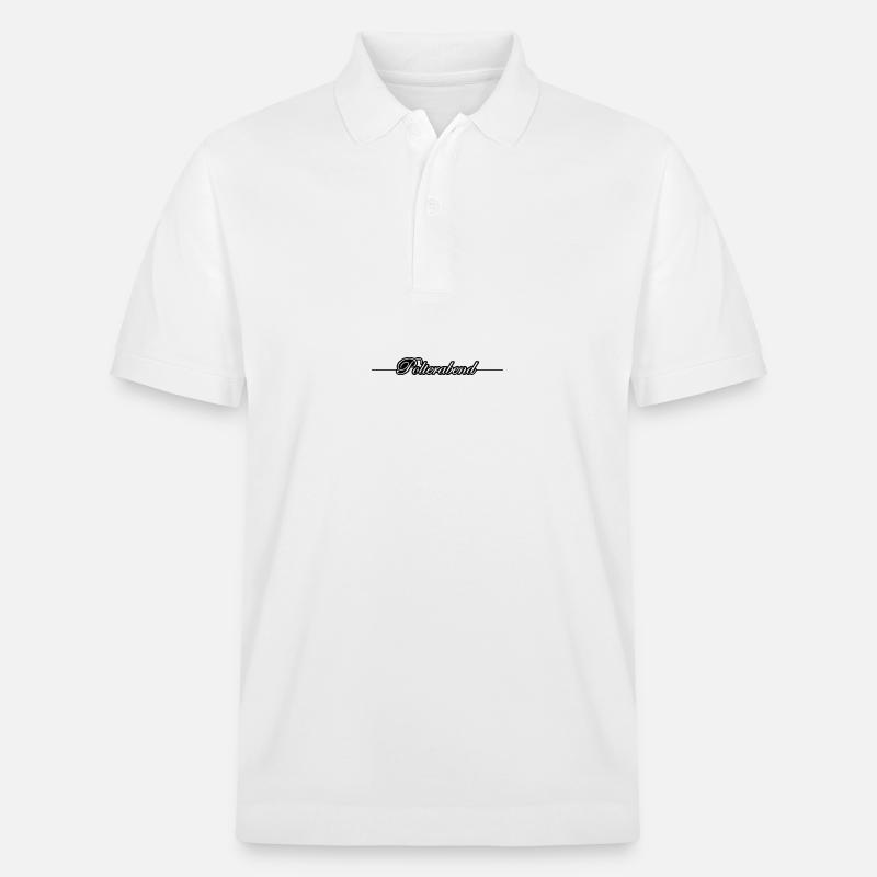 Polterabend - Stanley/Stella Unisex Bio-Poloshirt PREPSTER - Weiß