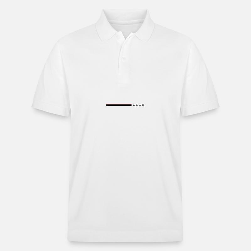 2025 Strich - Stanley/Stella Unisex Bio-Poloshirt PREPSTER - Weiß