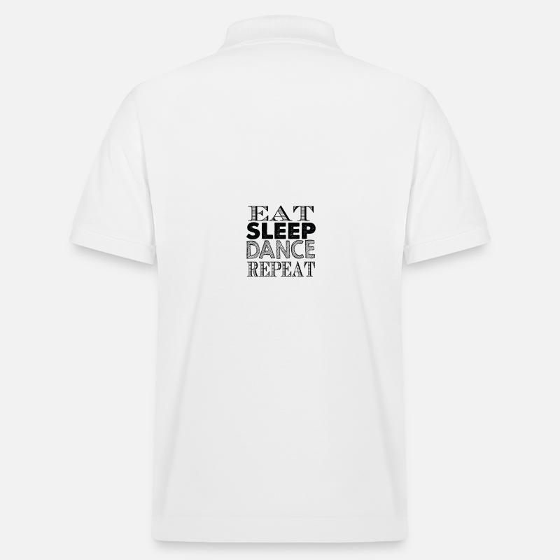 Cadeau de danseur de danse danse - Polo PREPSTER bio Stanley/Stella Unisexe - blanc
