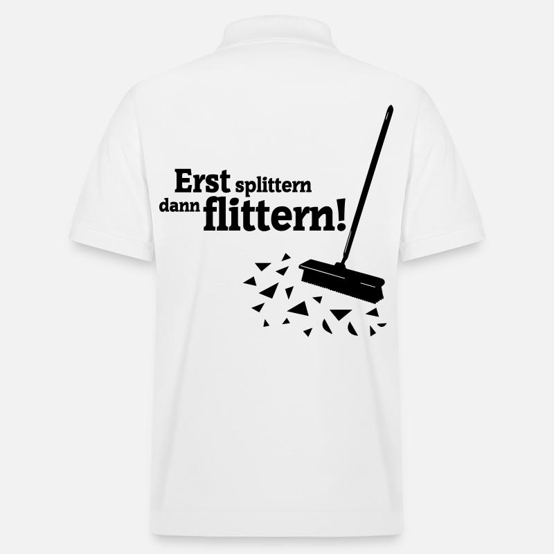 Polterabend - Stanley/Stella Unisex Bio-Poloshirt PREPSTER - Weiß