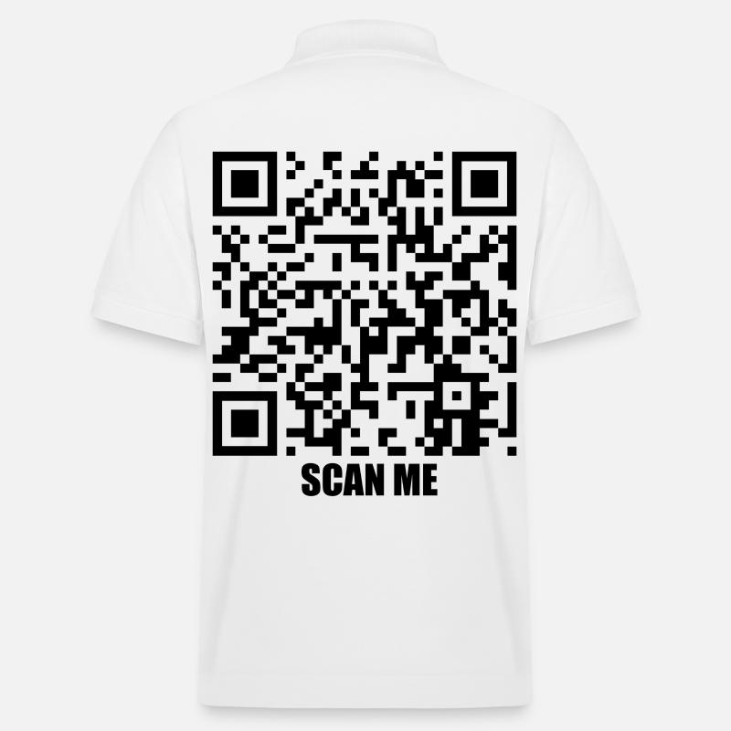 Message de citation – Souriez-moi - Polo PREPSTER bio Stanley/Stella Unisexe - blanc