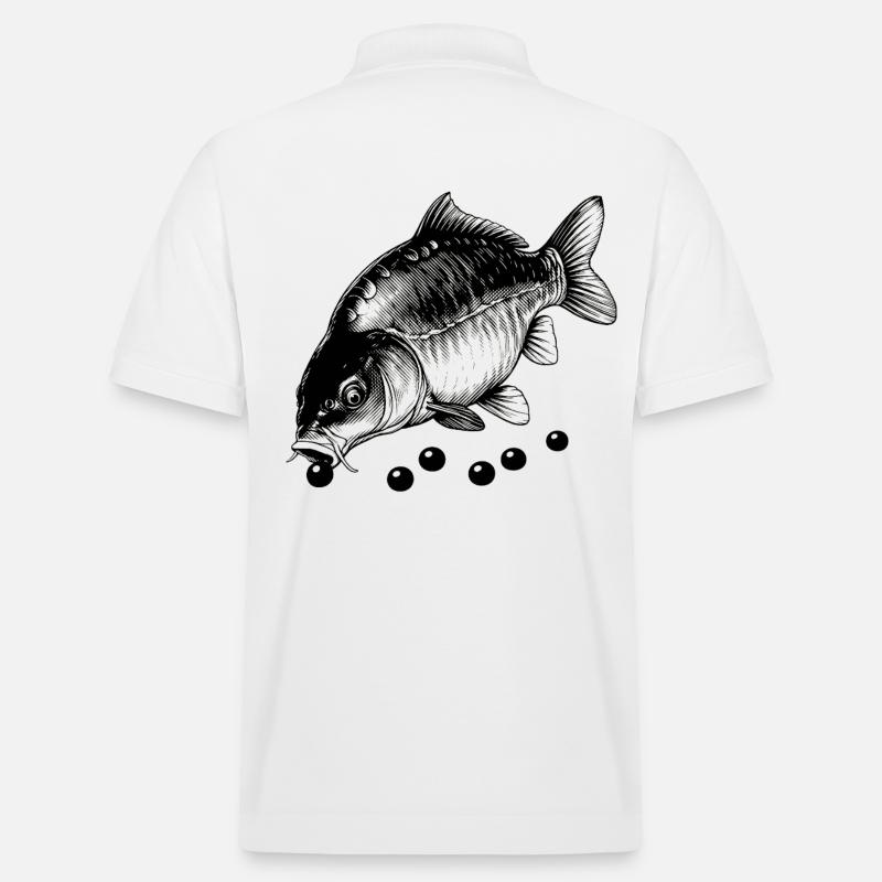 Carpe au déjeuner - Polo PREPSTER bio Stanley/Stella Unisexe - blanc