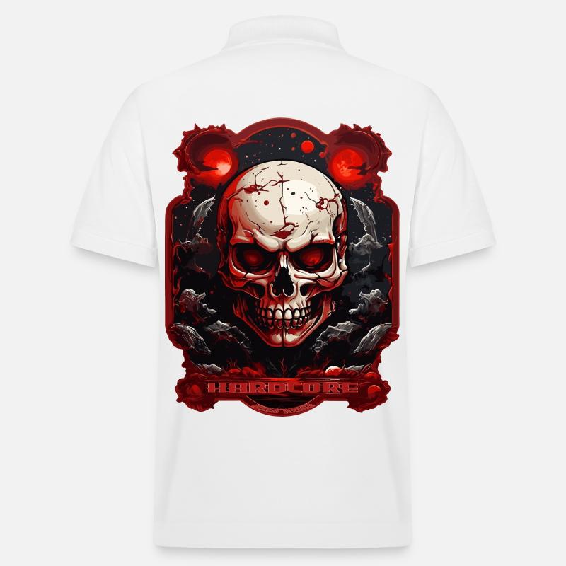 Hardcore - Stanley/Stella Unisex Bio-Poloshirt PREPSTER - Weiß